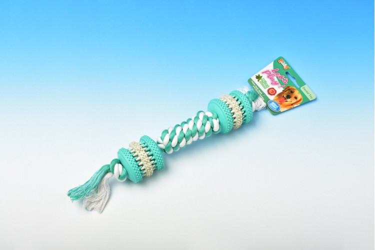 RT/3215TG Rubber Dental Rope Twister Dumbbell - 11.0"